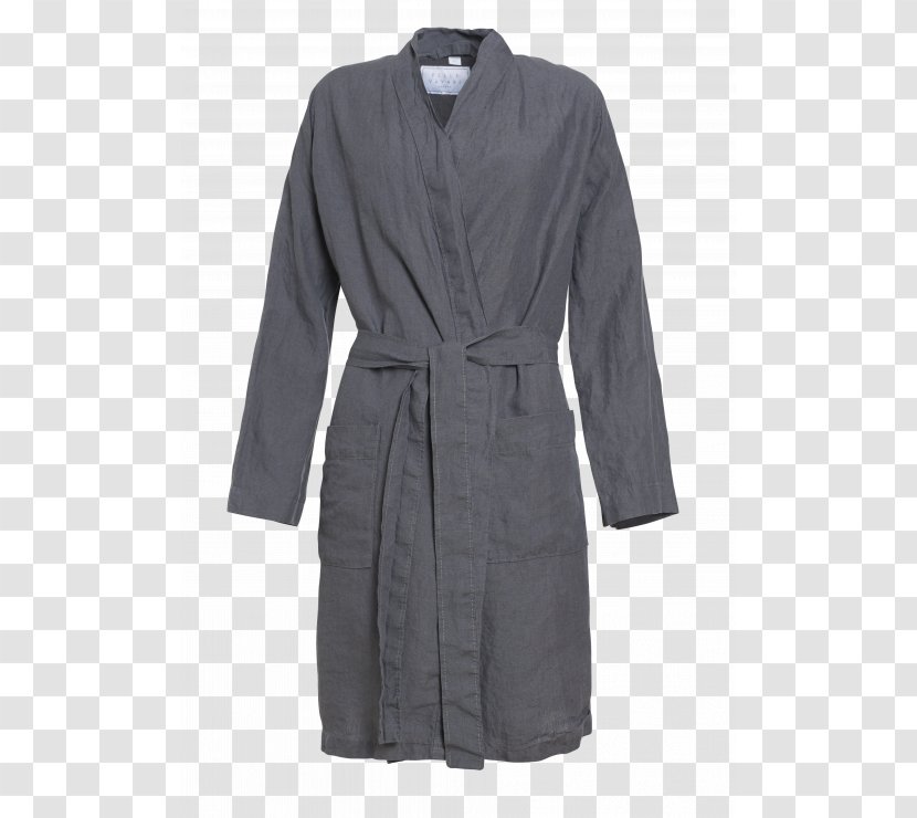 Robe Morgenkåbe Coat Clothing Outerwear - Fashion - Jacket Transparent PNG