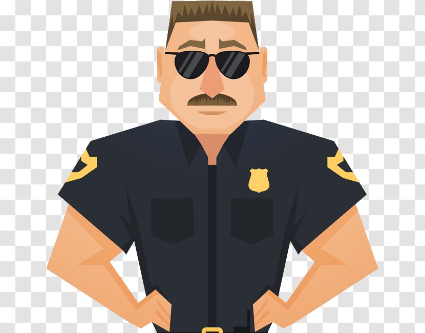 Police Officer Vector Graphics Image Clip Art - Fictional Character Transparent PNG