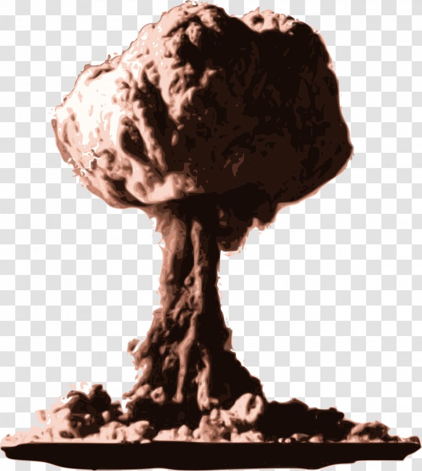 Nuclear Explosion - Cartoon - Heart Transparent PNG