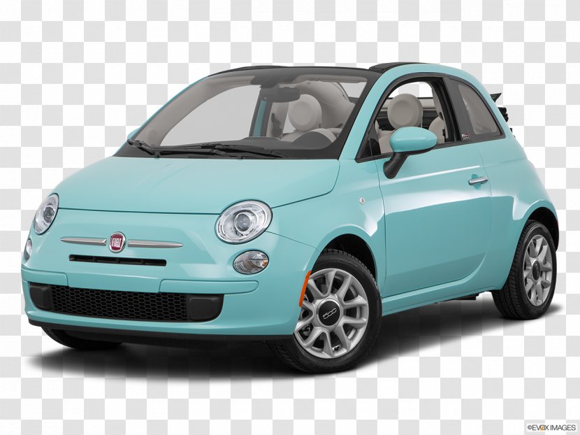 Fiat 500 Car Automobiles Chrysler - Wheel Transparent PNG