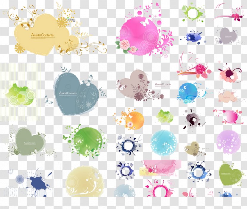 Painting Circle - Product Design - Painted Transparent PNG