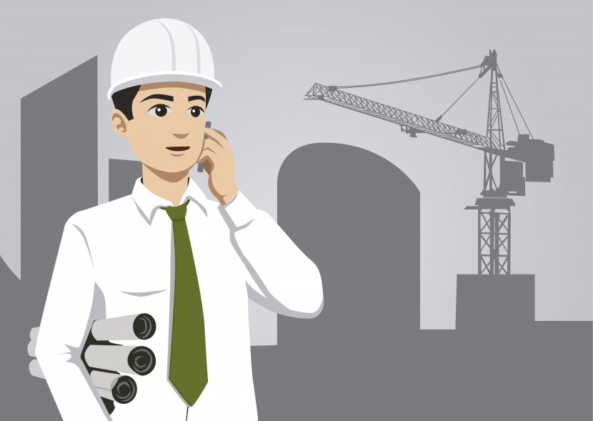 Civil Engineering Quality Clip Art - Quantity Surveyor - Industrail Workers And Engineers Transparent PNG