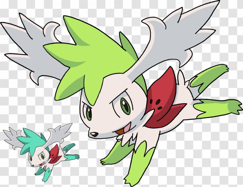 Shaymin Pikachu Pokémon FireRed And LeafGreen Image Transparent PNG
