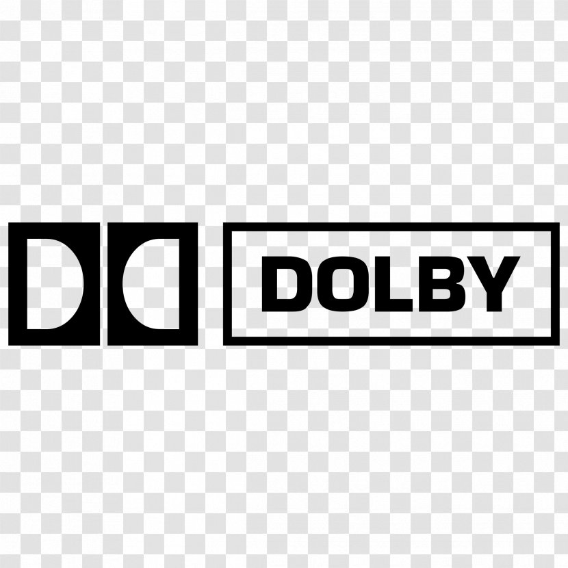 Dolby Laboratories Logo Atmos Digital Surround Sound - Compact Cassette Transparent PNG