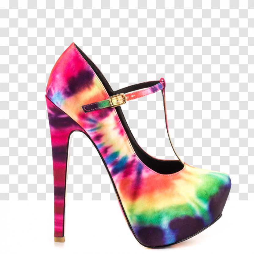 Court Shoe High-heeled Tie-dye Stiletto Heel - Outdoor - Sandal Transparent PNG