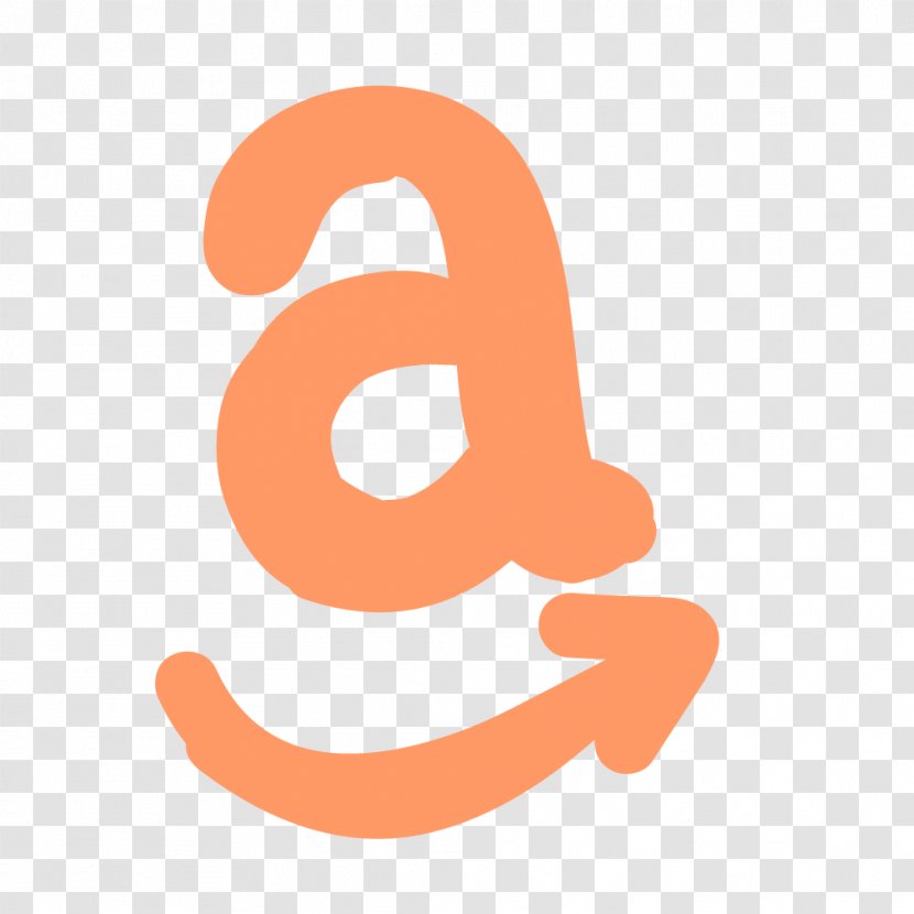 Amazon Logo. - Logo - Orange Transparent PNG