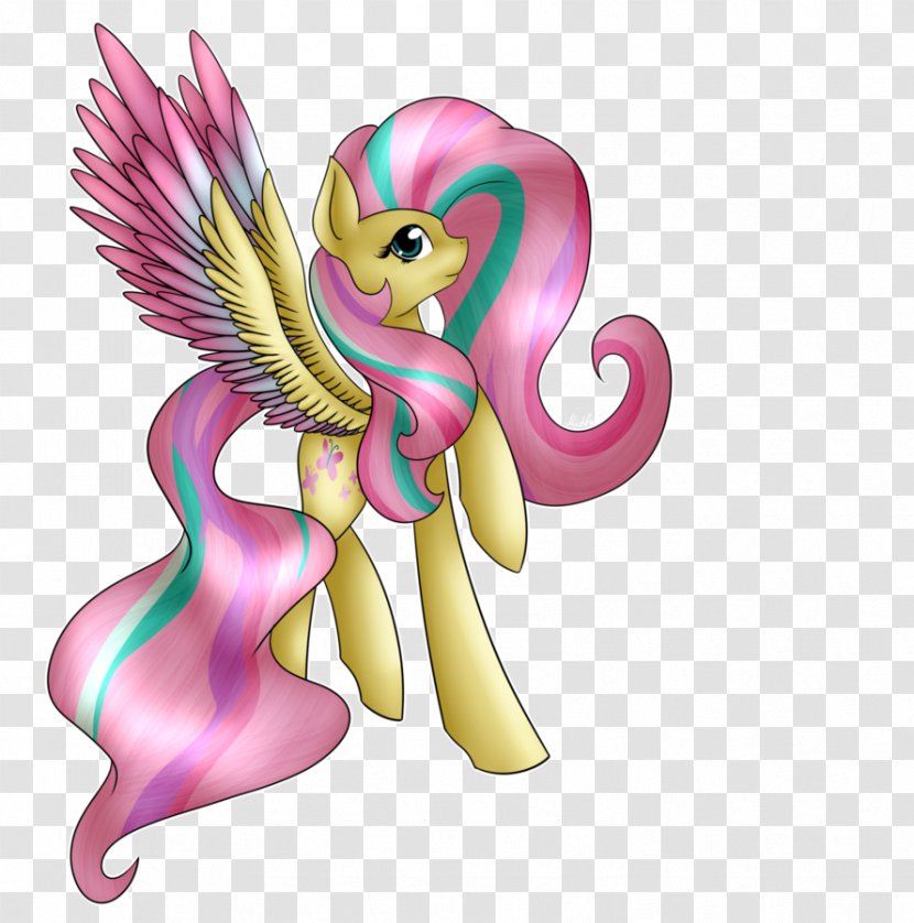My Little Pony Fluttershy Rainbow Dash Rarity - Cartoon Transparent PNG