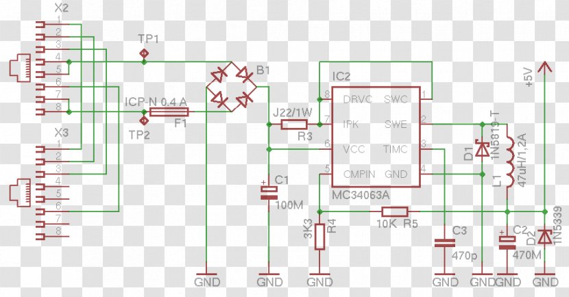 Line Angle - Design M - Passive Circuit Component Transparent PNG