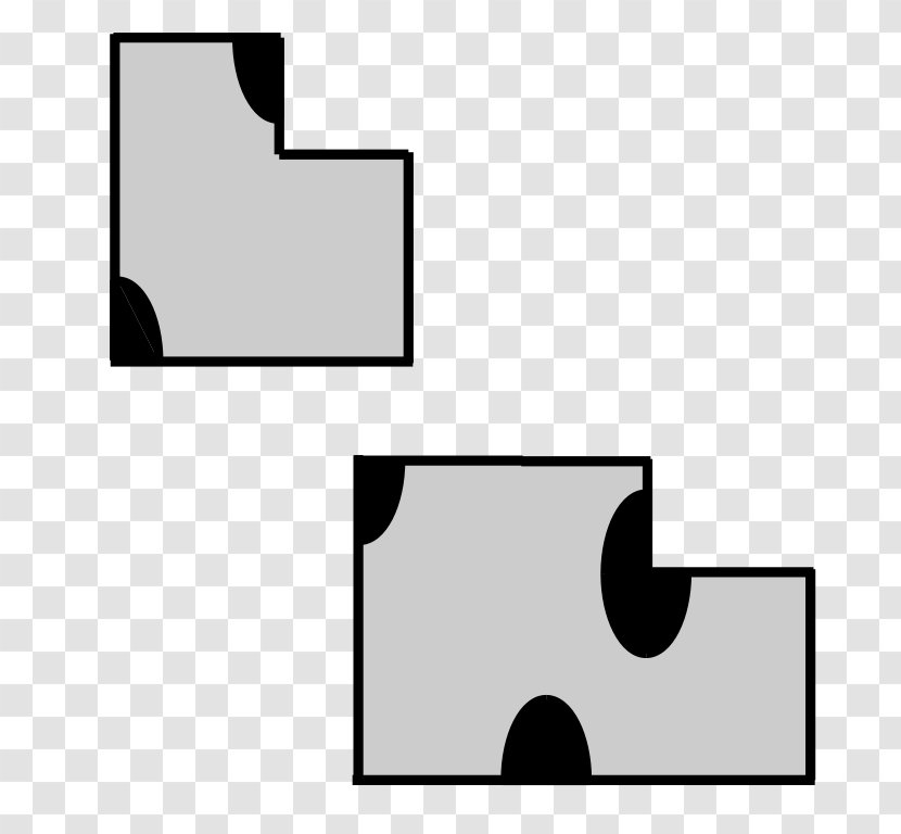 Tile Tessellation Square Clip Art - Diagram - Aperiodic Set Of Prototiles Transparent PNG