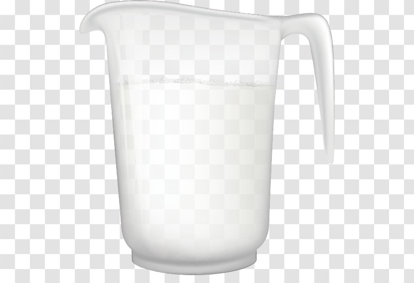 Jug Mug Pitcher Kettle Cup - Tableware - Vector Hand-painted Cups Milk Transparent PNG