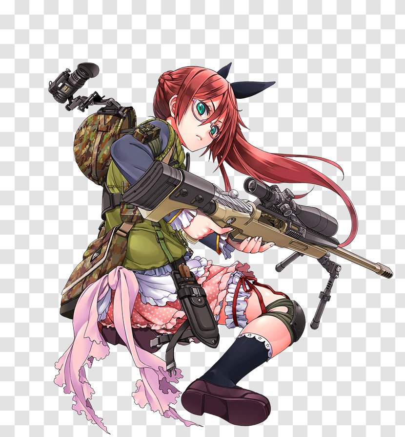 McMillan TAC-50 Gun Girls' Frontline Firearm Weapon - Tree - Purer Post It Note Pads Transparent PNG