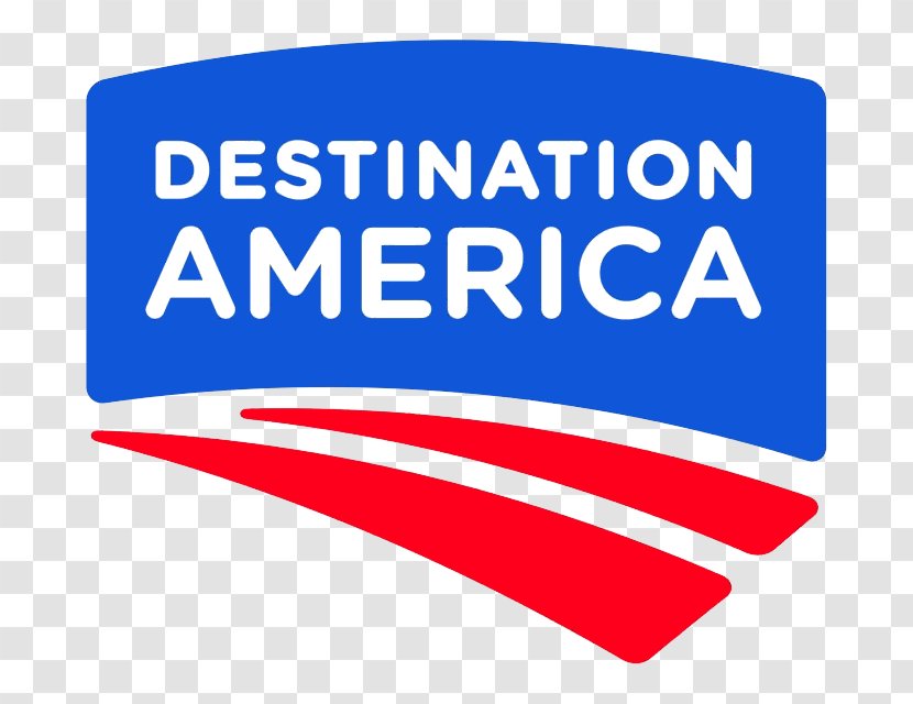 Logo Destination America Brand Television Channel - Text - Design Transparent PNG