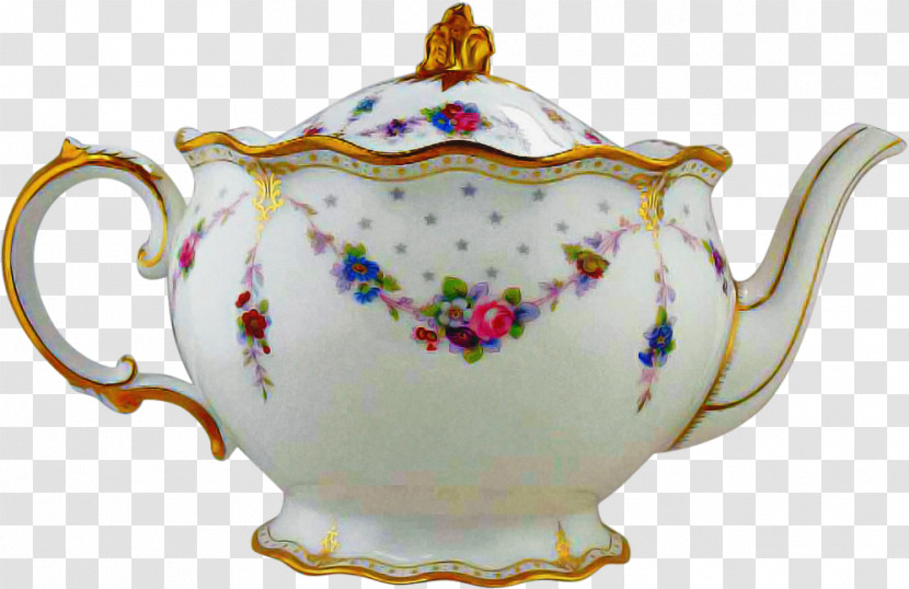Porcelain Teapot Kettle Saucer Tennessee Transparent PNG