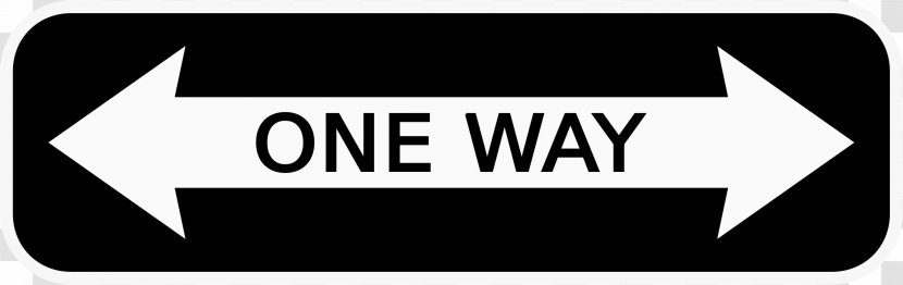 One-way Traffic Sign Clip Art - Store Transparent PNG