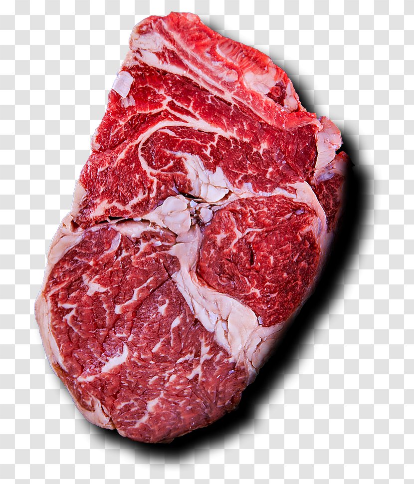 Rib Eye Steak Game Meat Flat Iron - Heart Transparent PNG