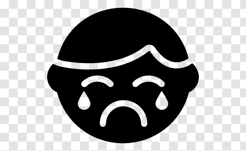 Emoticon Emoji Clip Art - Head - Crying People Transparent PNG