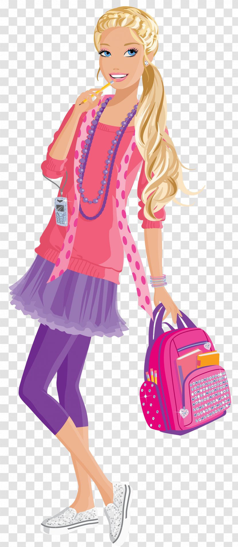 Barbie: The Princess & Popstar Doll Clip Art - Frame - Barbie Transparent PNG