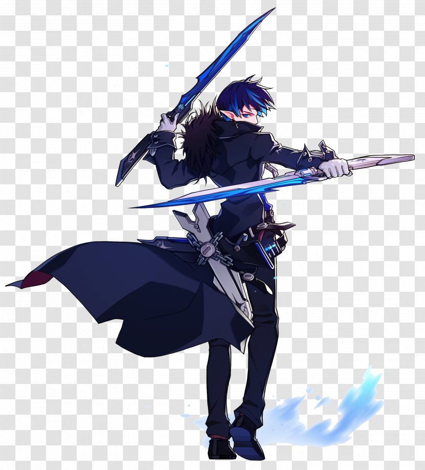 Elsword Player Character Massively Multiplayer Online Role-playing Game Versus Environment - Roleplaying - Raven Transparent PNG