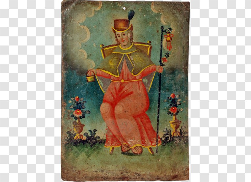 Holy Infant Of Atocha Retablo Painting 19th Century Transparent PNG
