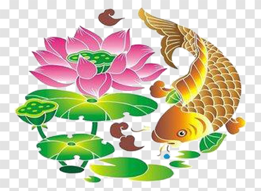 Vietnam Fish Sense Sensory Nervous System Nelumbo Nucifera - Flower - Large Lotus Pond Transparent PNG