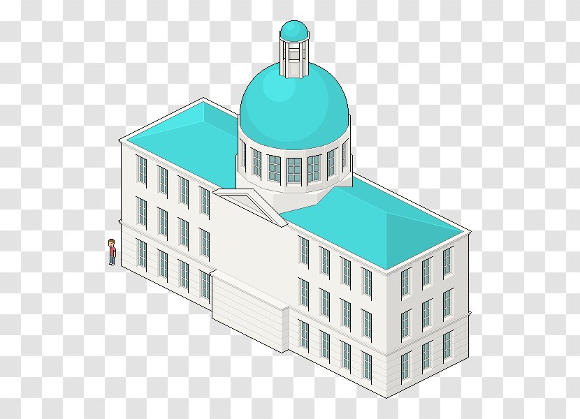 Symetris Business Park Building Design Pixel Art Adobe Photoshop - Dome - Isometric Illustration Transparent PNG