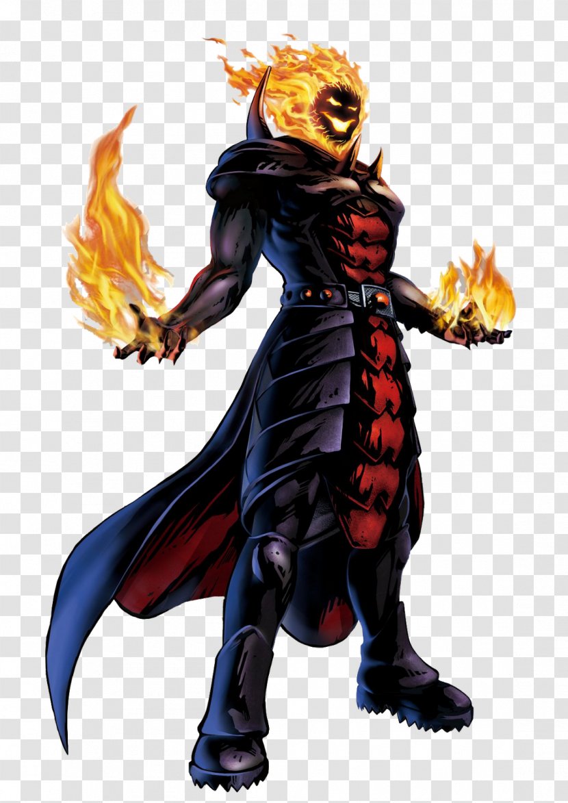 Marvel Vs. Capcom 3: Fate Of Two Worlds Dormammu Doctor Strange Thanos Blackheart - Human Torch Transparent PNG