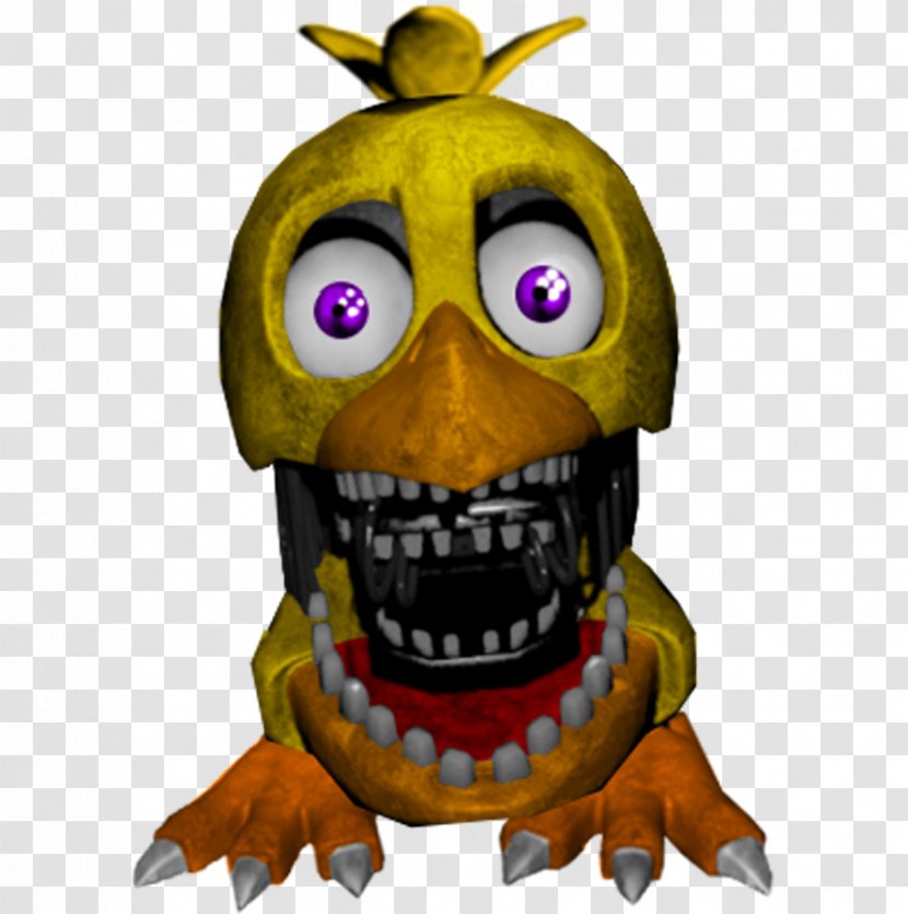 Five Nights At Freddy's 2 Goosey Loosey Foxy Loxy Cupcake - Deviantart - Yellow Message Transparent PNG