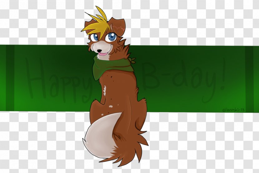 Canidae Horse Dog Cartoon - Happy B.day Transparent PNG