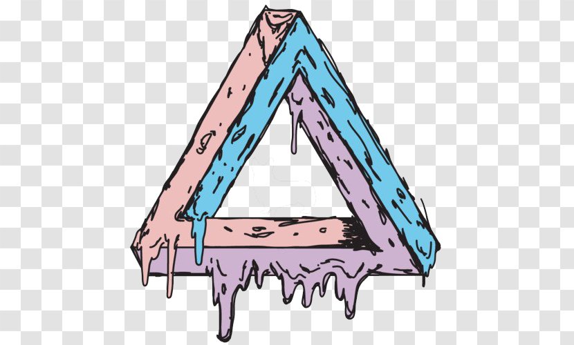 Clip Art Penrose Triangle Drawing Image - Grime Wallpaper Transparent PNG