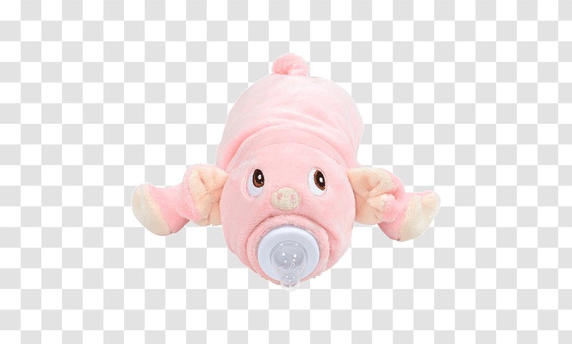 Pig Baby Bottles Stuffed Animals & Cuddly Toys Infant - Snout Transparent PNG