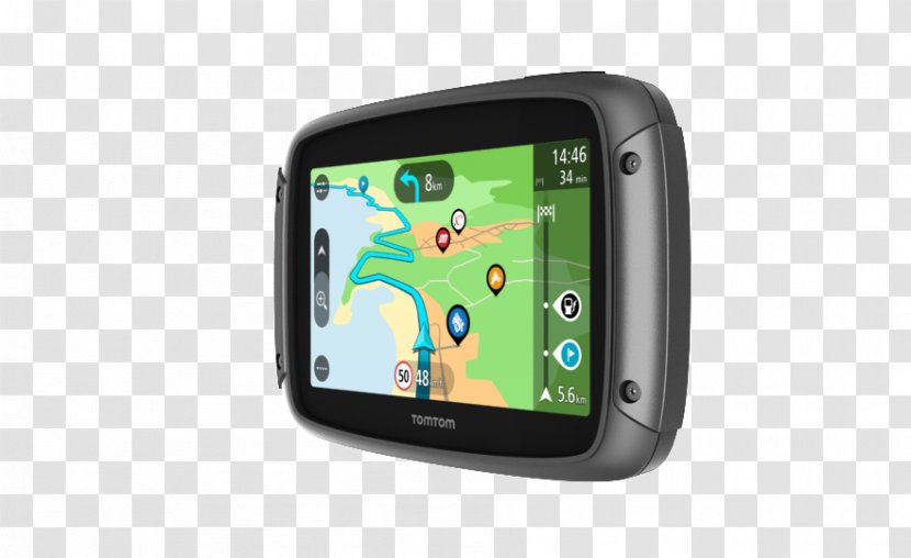 GPS Navigation Systems TomTom Rider 450 Automotive System Satellite - Motorcycle Transparent PNG