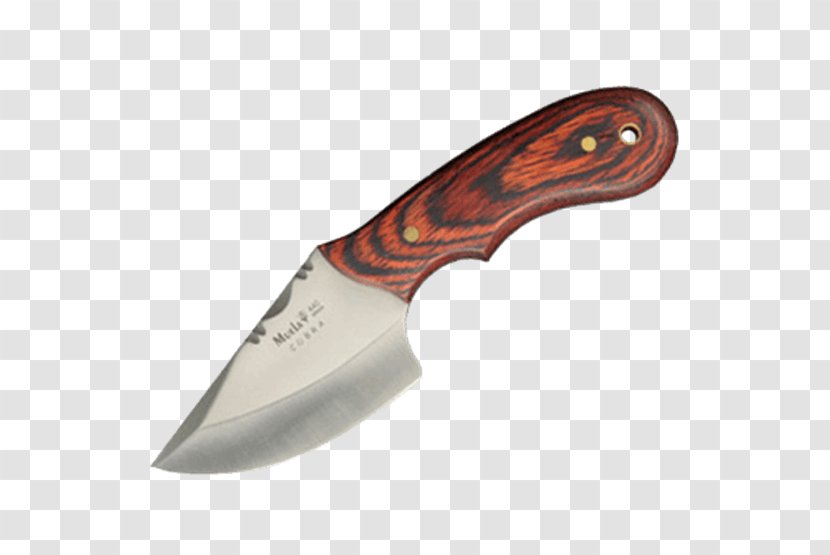 Bowie Knife Hunting & Survival Knives Utility Throwing - Neck Transparent PNG