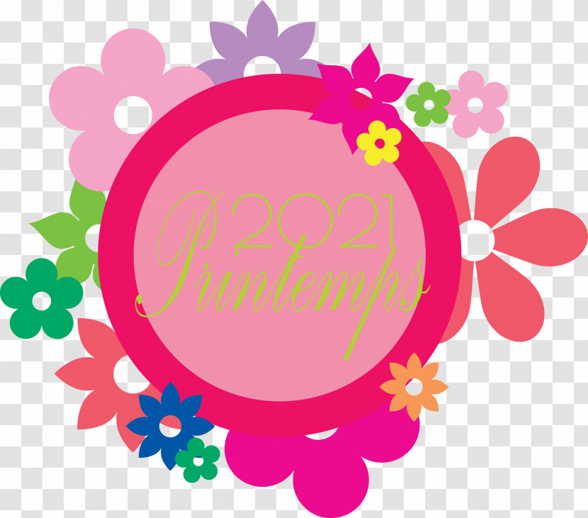 Happy Spring Spring Frame 2021 Spring Frame Transparent PNG