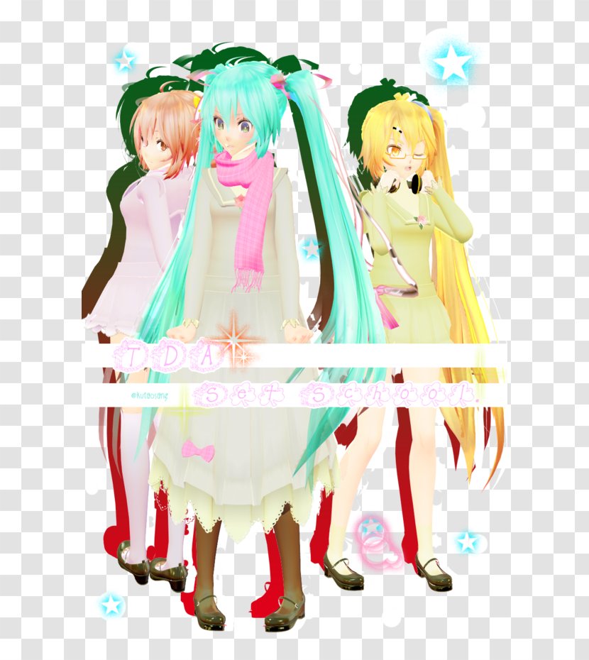 Hatsune Miku MikuMikuDance Kutao Art - Watercolor - Loy Krathong Transparent PNG