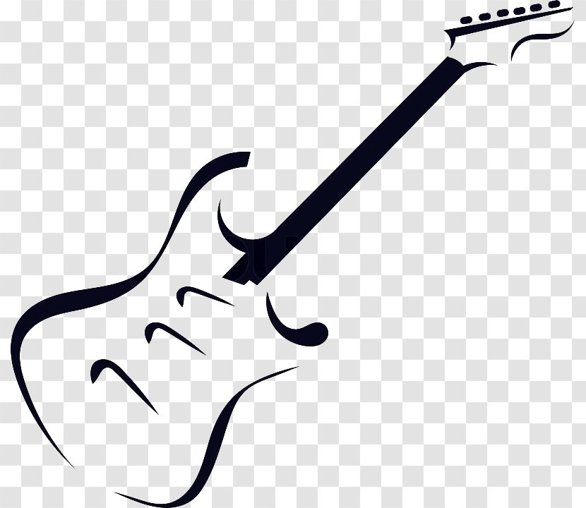 Electric Guitar Acoustic Silhouette Transparent PNG