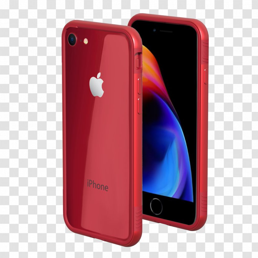 Apple IPhone 8 Plus Feature Phone 7 6 X - Mobile Case - Iphone Red Transparent PNG