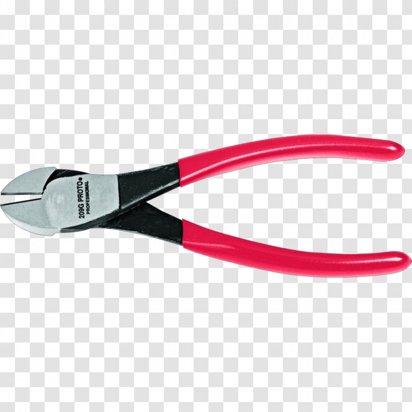 Hand Tool Needle-nose Pliers Diagonal Locking - Hardware Transparent PNG