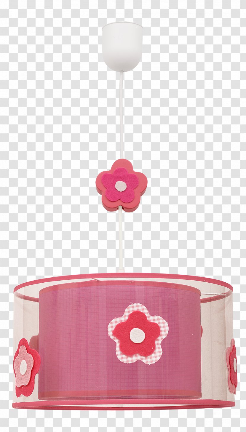 Light Lamp Shades Charms & Pendants Aplic - Pink Transparent PNG