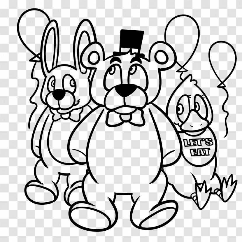 Five Nights At Freddy's: Sister Location Dog Coloring Book - Flower - Musical Night Transparent PNG