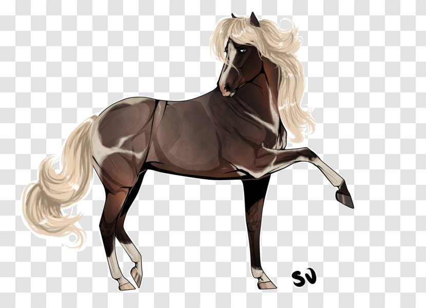 Stallion Mustang Mare Rein Bridle - Horse Transparent PNG