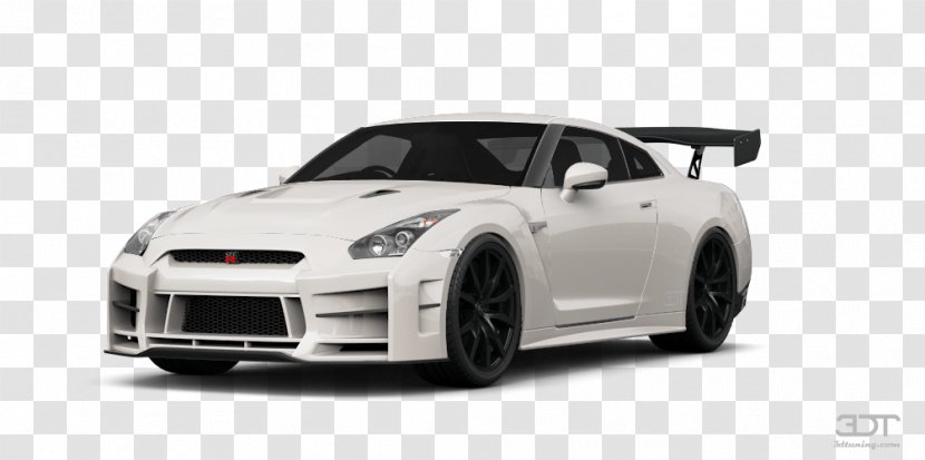 Nissan GT-R Compact Car Bumper Transparent PNG