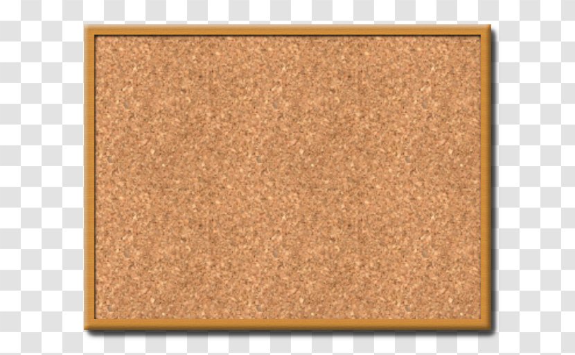 Cork Wood Stain Bulletin Board Brown - Powerpoint Transparent PNG