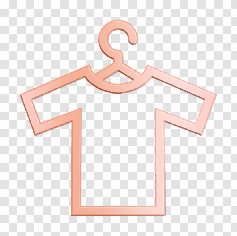 T Shirt On A Hang Icon Fashion Icon Stationery Icon Transparent PNG