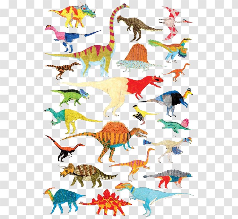Tyrannosaurus Dinosaur Stegosaurus Child Room - Book - Cartoon Transparent PNG