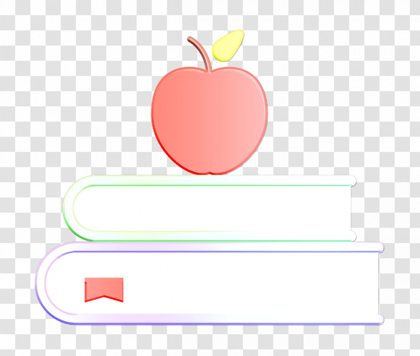 Book Icon Apple Icon School Icon Transparent PNG