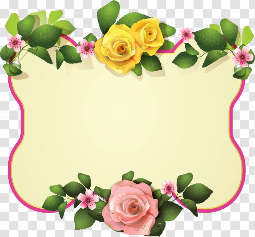 Picture Frames Stock Photography Valentine's Day Rose - Flower Arranging - Border Png Transparent PNG