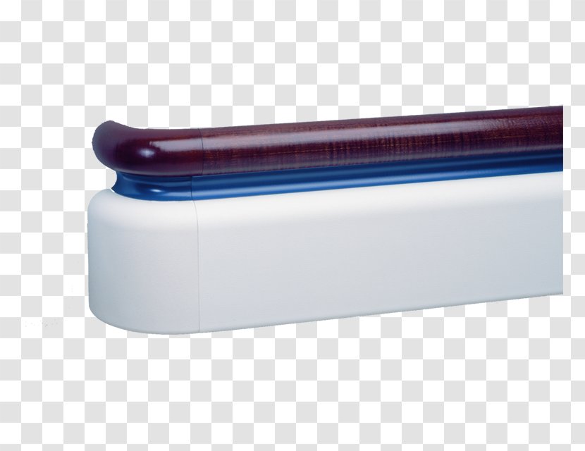 Cobalt Blue Plastic - Wooden Guardrail Transparent PNG