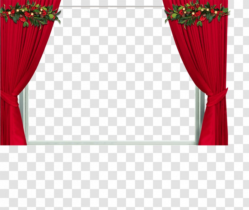 Theater Curtain Picture Frames Font Image - Window Treatment Transparent PNG