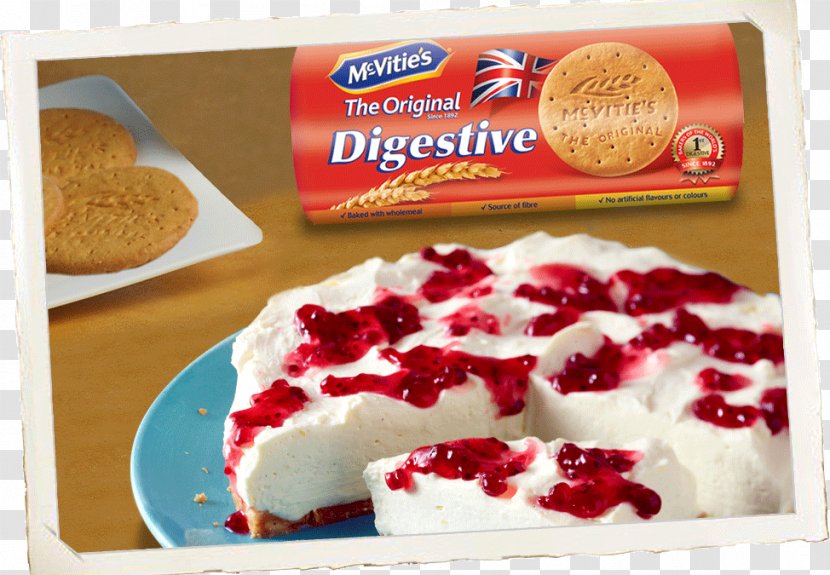 Cheesecake Digestive Biscuit McVitie's Recipe Milk - Salt Transparent PNG