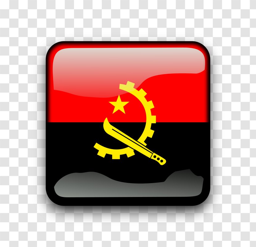 Flag Of Angola National Stock Photography - Ao Transparent PNG